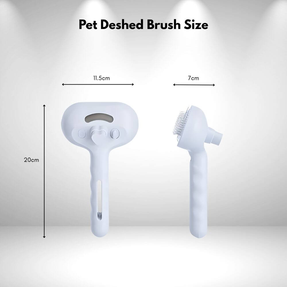 3-in-1 Pet Steam Deshedding Brush