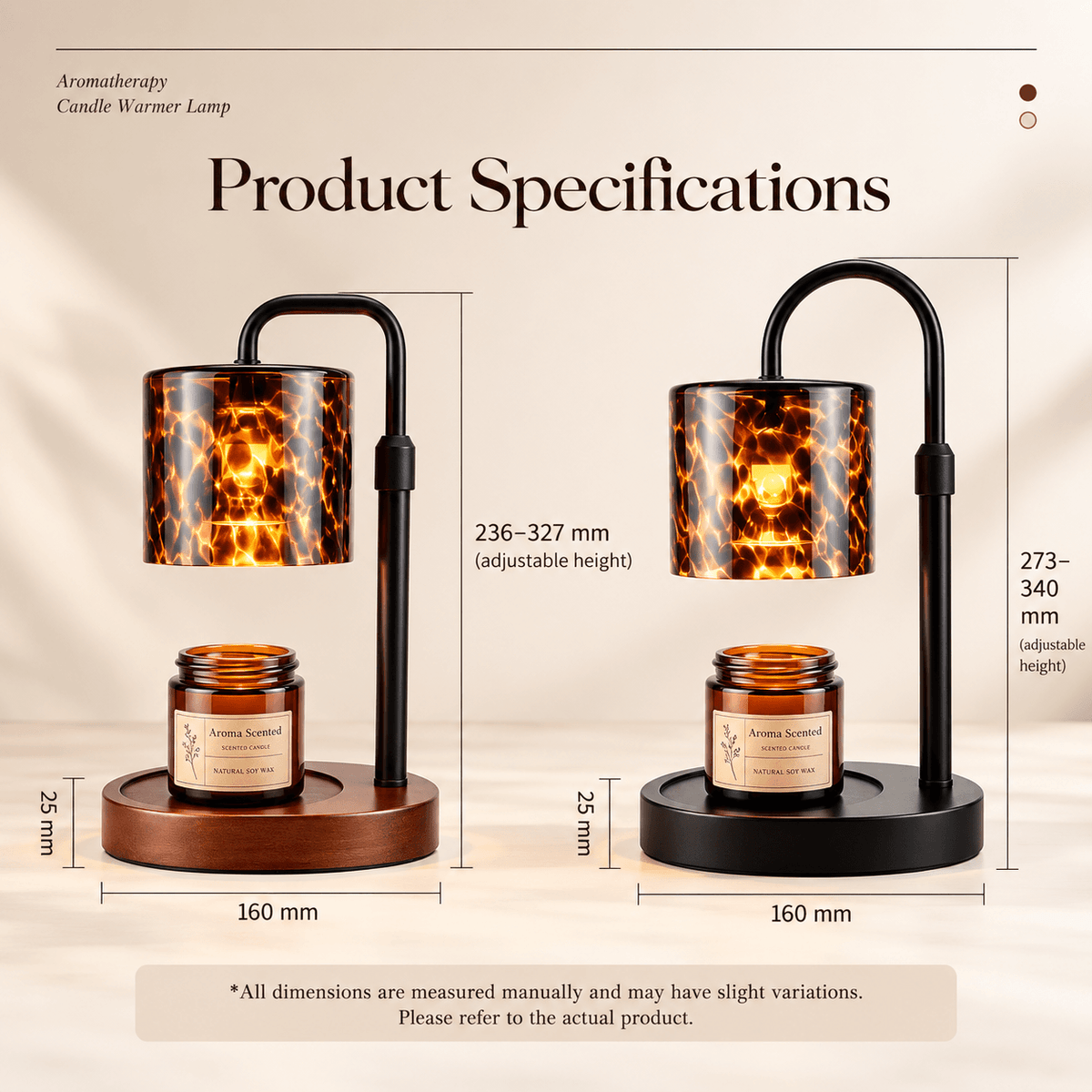 Ambré™ | Tortoise Candle Warmer