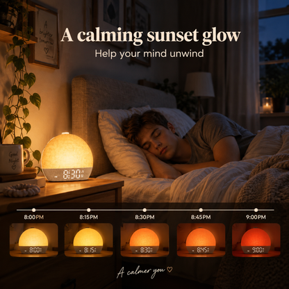 SolaGlow™ | Sunrise Alarm Clock