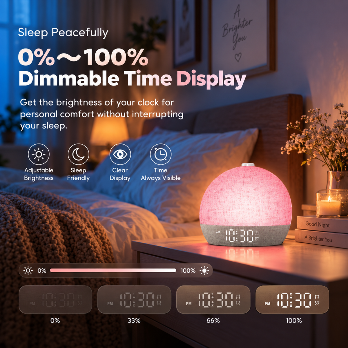 SolaGlow™ | Sunrise Alarm Clock