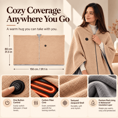 WarmMe™ | Heated Shawl