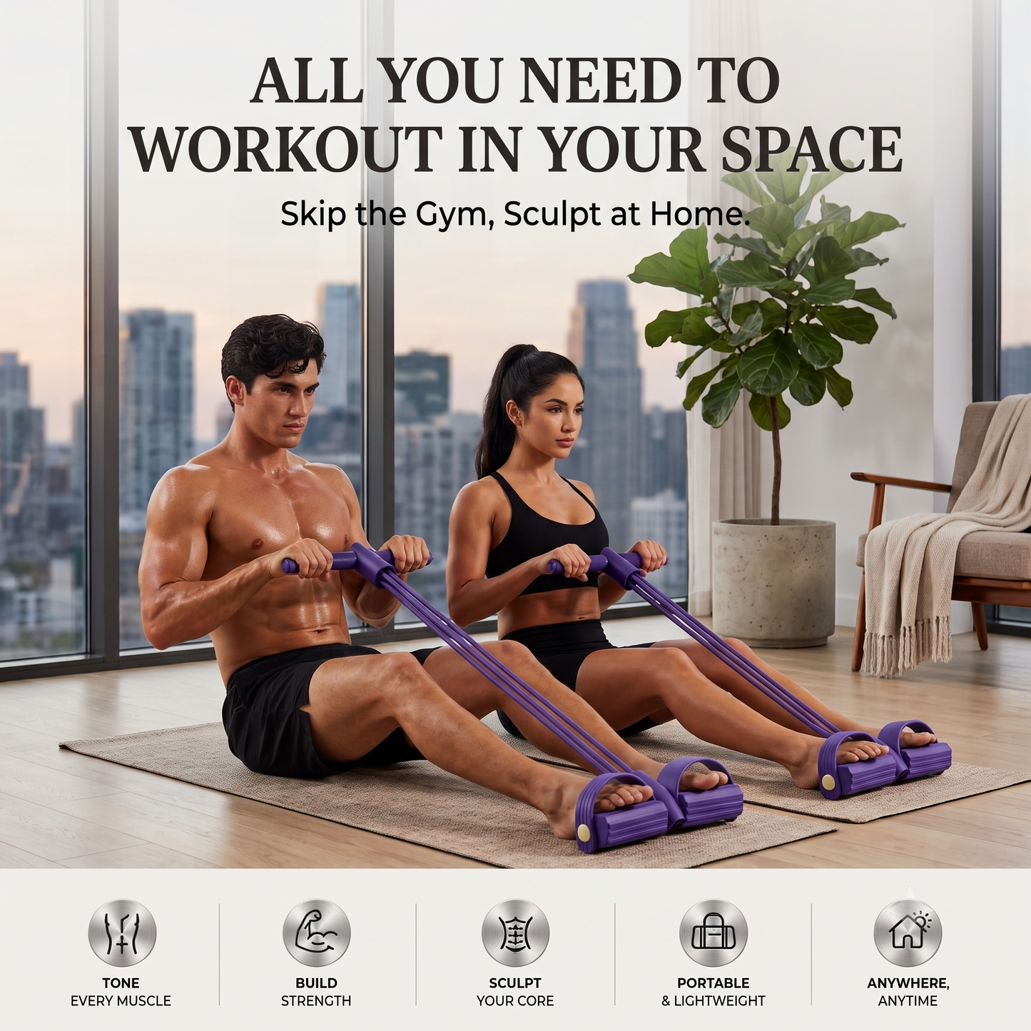 FlexPedal™ | Ultimate 15-Minute Home Trainer