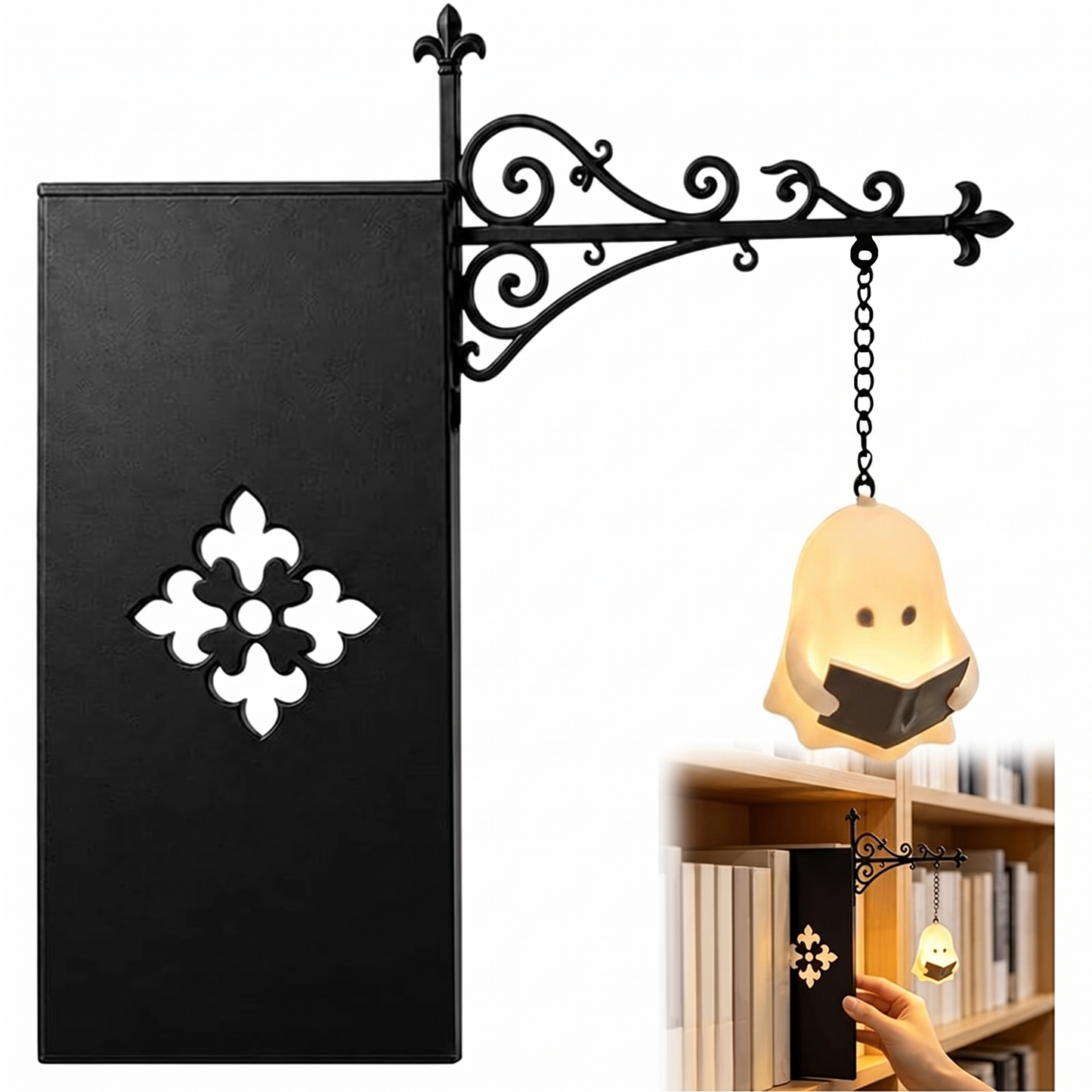 The Bookshelf Streetlamp
