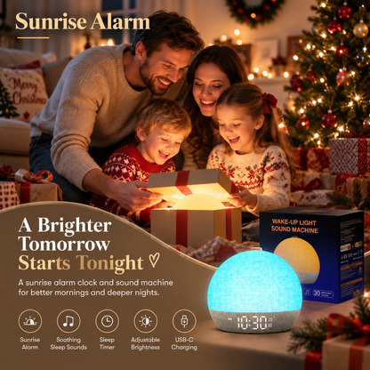 SolaGlow™ | Sunrise Alarm Clock
