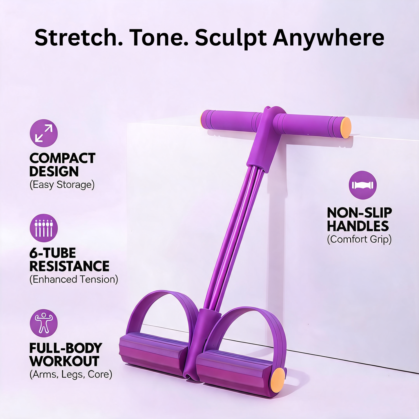 FlexPedal™ | Ultimate 15-Minute Home Trainer