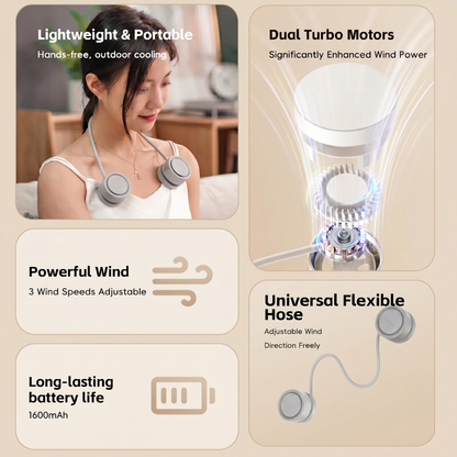 Breezio™ Foldable Neck Fan