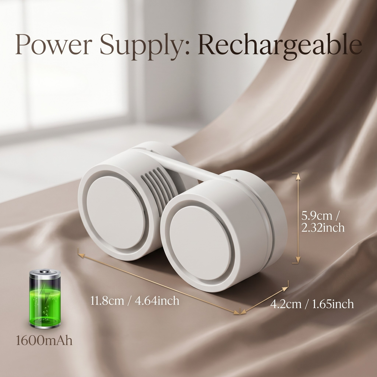 Breezio™ Foldable Neck Fan