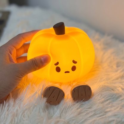 Squishy Pumpkin Night Light