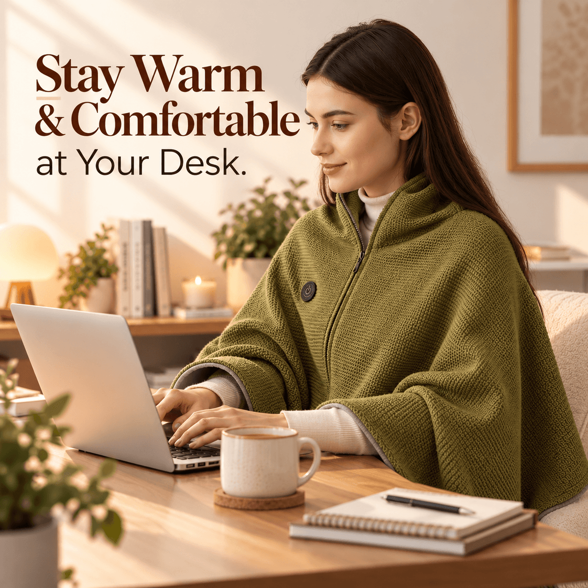 WarmMe™ | Heated Shawl