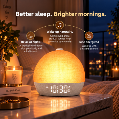 SolaGlow™ | Sunrise Alarm Clock