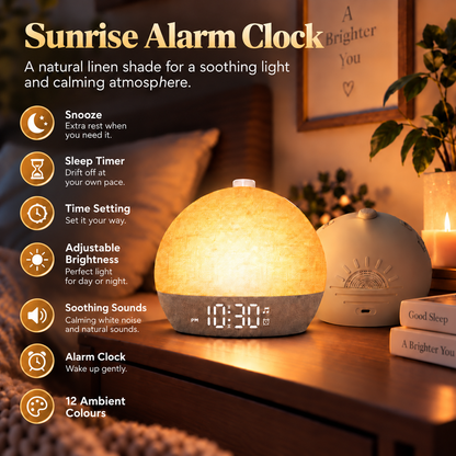 SolaGlow™ | Sunrise Alarm Clock