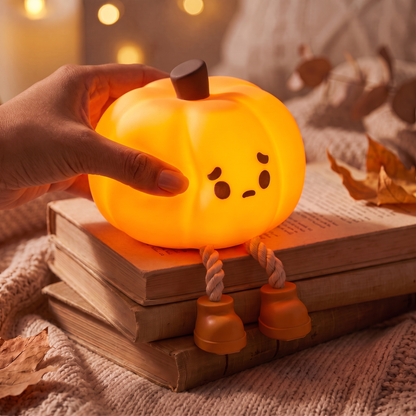 Squishy Pumpkin Night Light