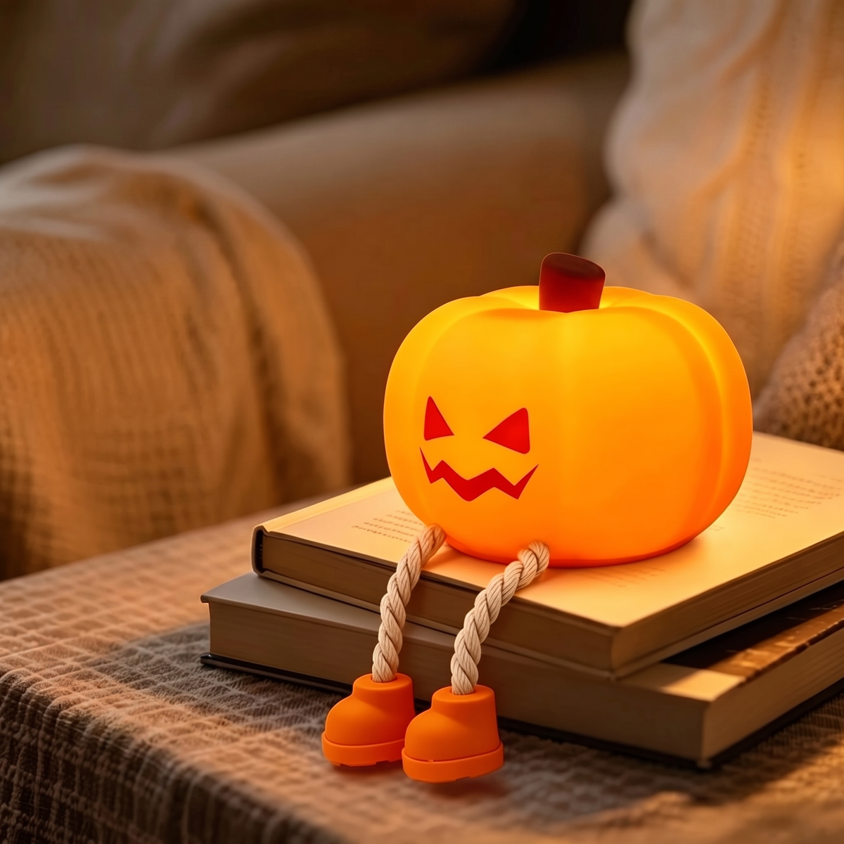 Squishy Pumpkin Night Light